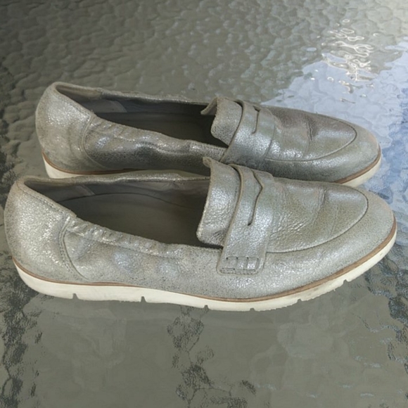 paul green silver shoes